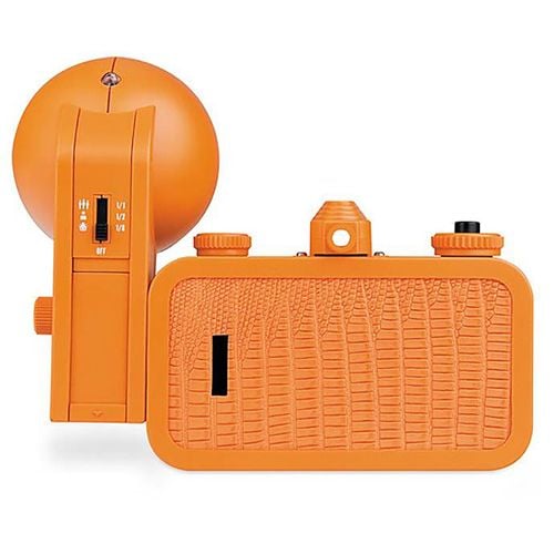 Лентов фотоапарат Lomo, La Sardina & Flash - Orinoco Ochre