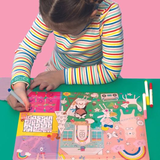 Подложка с активности Floss & Rock - Джунгла