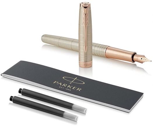Писалка Parker Royal Sonnet Chiselled Silver PGT