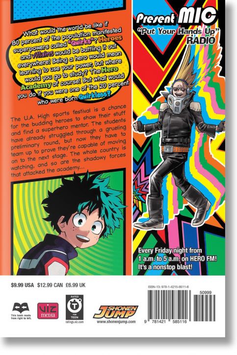 My Hero Academia, Vol. 3