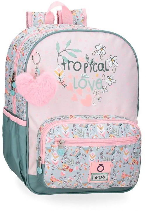 Ученическа раница Enso Tropical Love с едно отделение