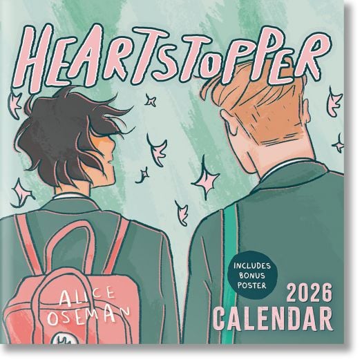 Стенен календар The Heartstopper, 2026 година