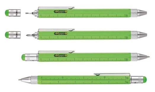 Химикалка Troika Construction, неоновозелена