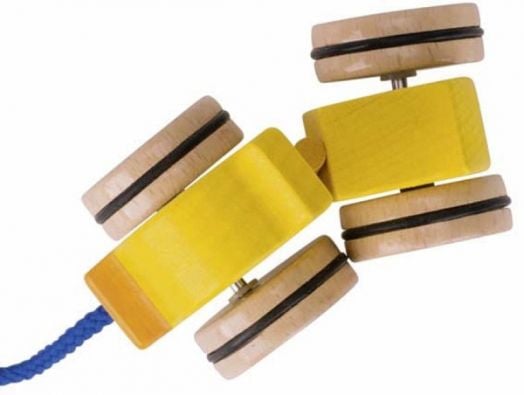 Дървено пате за дърпане Goki