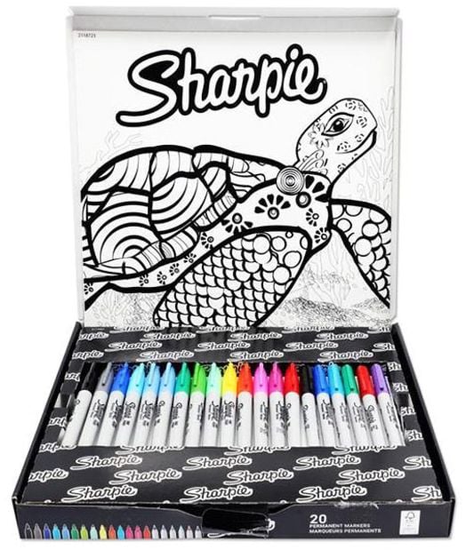 Комплект перманентни маркери Sharpie Tortoise, 20 бр.