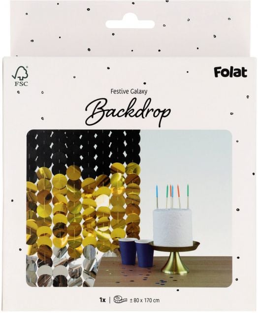 Парти завеса Folat - Festive Galaxy