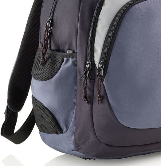 Ергономична раница Miquelrius Rider Blue с две отделения и USB порт, 30 л.