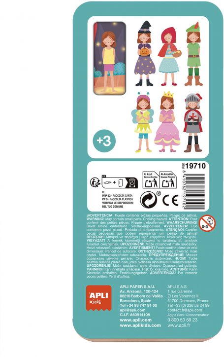 Детска магнитна игра Apli Kids - Театър