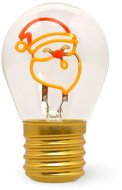 Лампа крушка Legami Bulb Fiction - Дядо Коледа