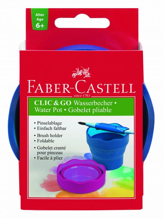 Чаша за рисуване Faber-Castell Clic & Go