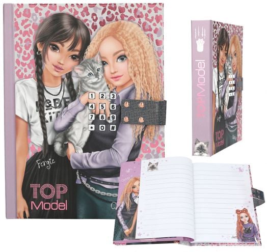 Музикален таен днивник Top Mode Rebel Kitty с код