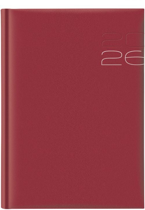 Червен тефтер-органайзер Lediberg Matra 2026