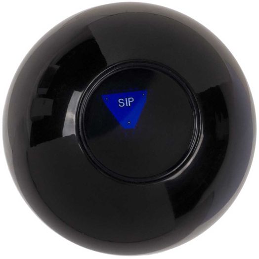 Drinking Game Out of the Blue - Магическа топка за вземане на решение