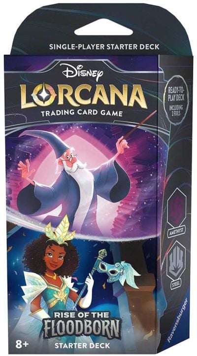 Disney Lorcana TCG: Starter Deck - Rise of the Floodborn Merlin & Tiana