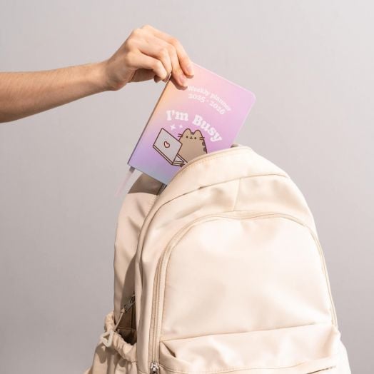 Джобен седмичен планер Grupo Erik Pusheen за 17 месеца - август 2025 / декември 2026 година