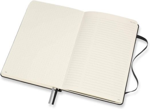Тефтер Moleskine Art Bullet Notebook Black с твърди корици