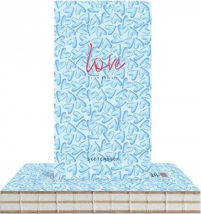 Скицник Drasca Million hearts, 96 листа