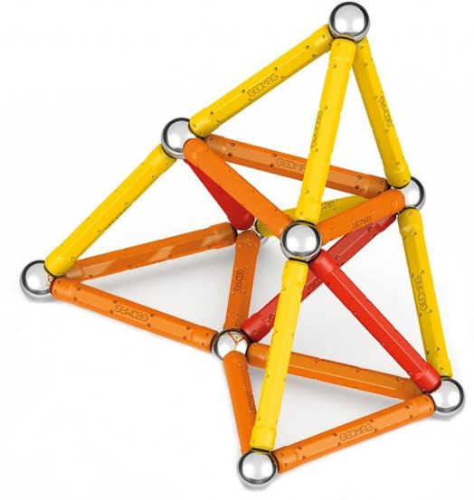 Магнитен конструктор Geomag - Classic Recycled, 42 части