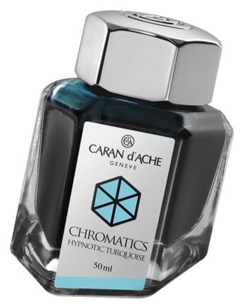 Мастило за писалка Caran d'Ache Hipnotic Turquoise