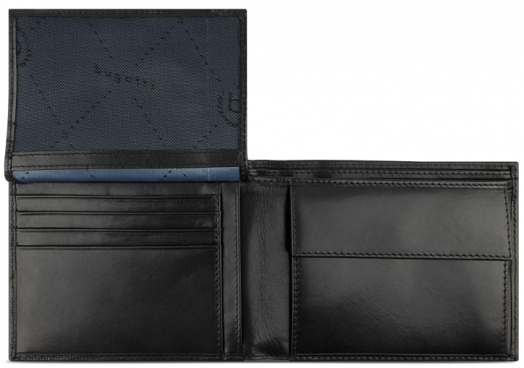 Мъжки портфейл Bugatti Nobile 8CC, черен