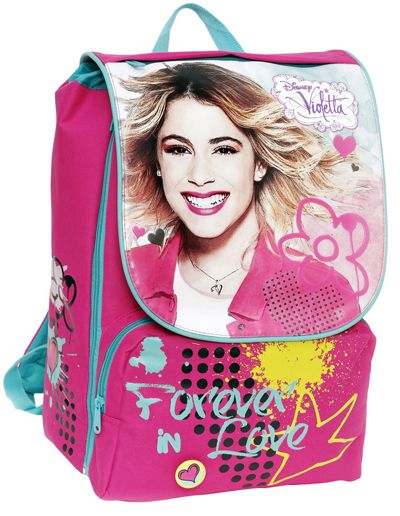 Ученическа раница Violetta + подарък слушалки