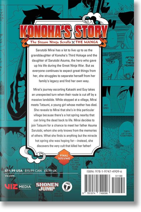 Naruto: Konoha's Story - The Steam Ninja Scrolls: The Manga, Vol. 2