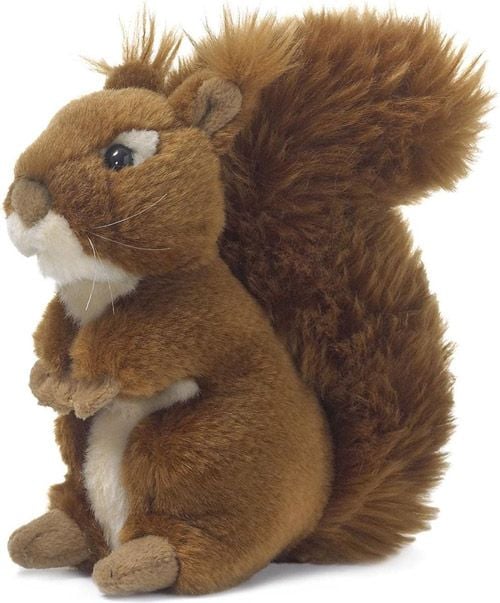 Плюшена играчка WWF - Червена катерица, 15 см.