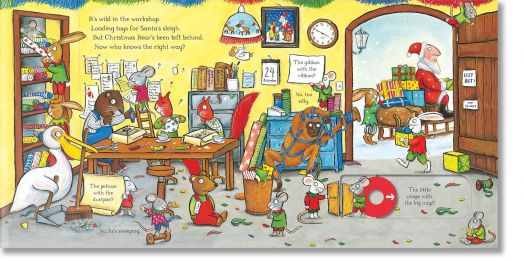 The Christmas Bear: A Push, Pull and Slide