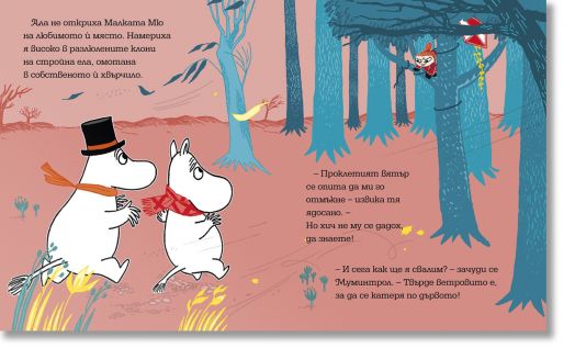 Мумин Малката Мю и виелицата