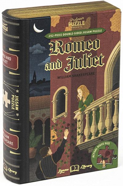 Двустранен пъзел Professor Puzzle: Ромео и Жулиета, 252 части