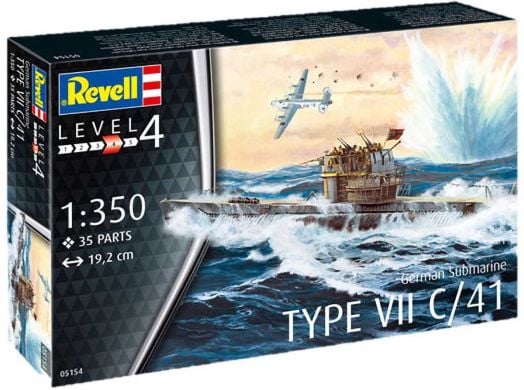 Сглобяем модел Revell - German Submarine U-Boot Typ VII C/41
