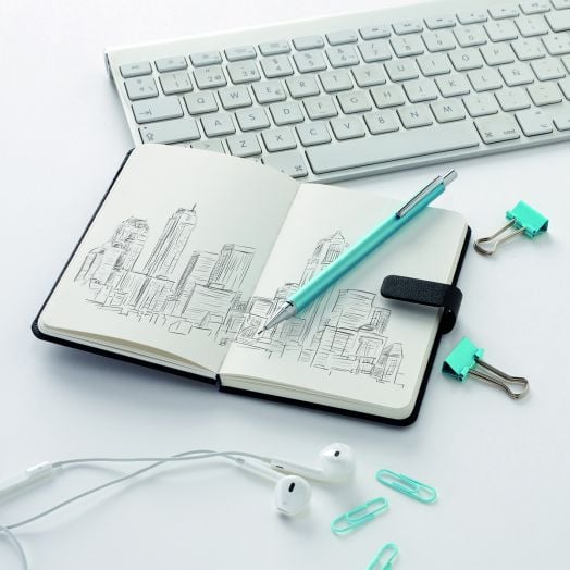 Автоматичен молив Apli 0.7, металически цветове, асортимент