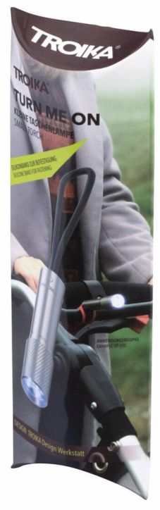 Фенерче Troika - Turn Me On, черен шнур