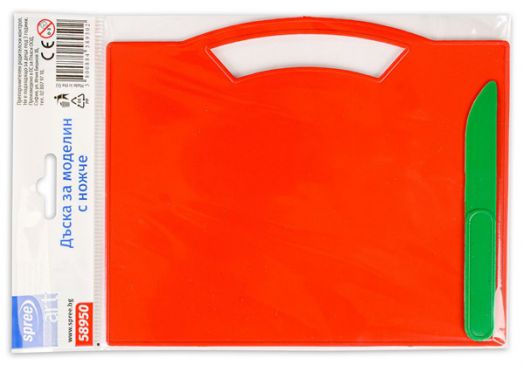 Дъска за моделин с ножче Spree