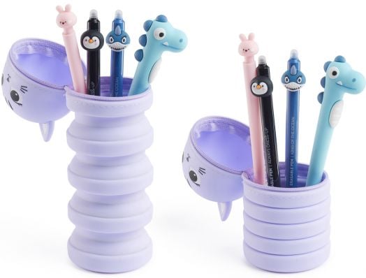 Разтегателен силиконов несесер Miquelrius Back2Fun - Котка