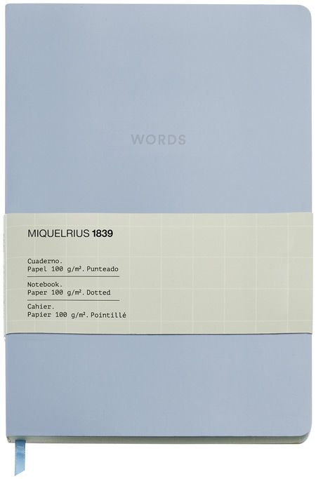 Тетрадка Miquelrius Blue A5, 128 страници на точки