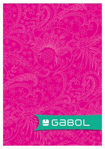 Тетрадка Gabol А4, 60 листа - широки редове, за момиче