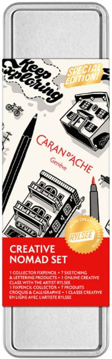 Комплект Caran D'Ache - Rylsee, Creative nomad