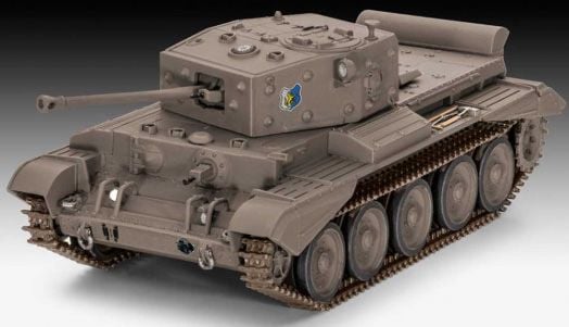 Сглобяем модел Revell - Танк Cromwell Mk. IV 