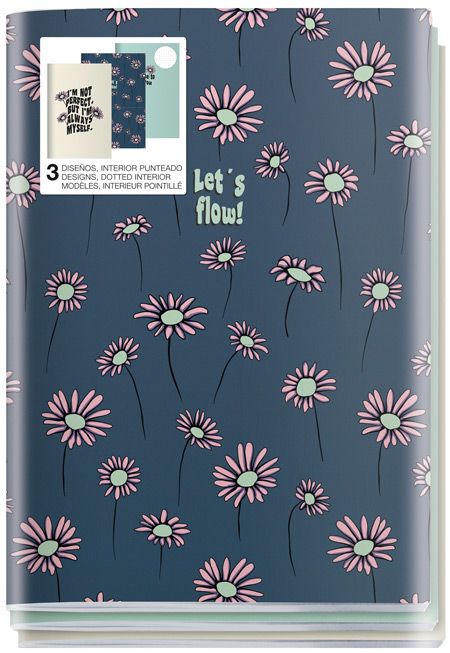 Комплект от 3 тетрадки Miquelrius Happy Daisies