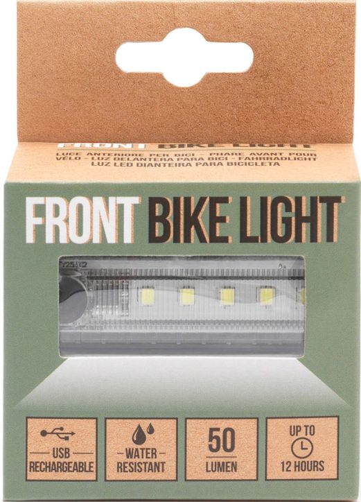 Предна светлина за колело Legami, бяла