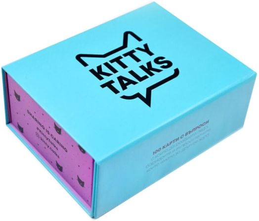 Игра Kitty talks - карти с въпроси