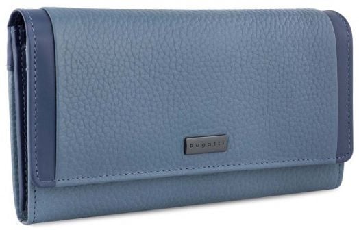 Дамски портфейл Bugatti Sina Long, син