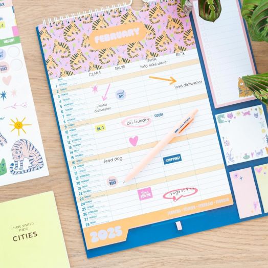 Планер-пад Grupo Erik Cats за 16 месеца - септември 2024 / декември 2025 година