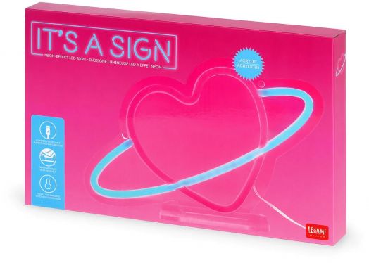 Лампа Legami It's A Sign - Planet Heart