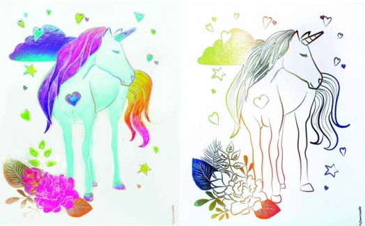 Творчески комплект Maped Creativ - Рисувай с акварел Еднорог