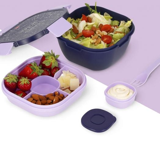 Кутия за храна Legami - Stars, 1,7 л.