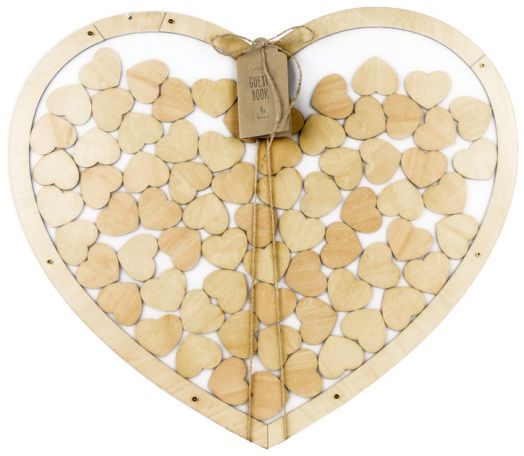 Кутия за послания PartyDeco - Сърце