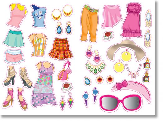 Оцвети: Мода и стил + стикери