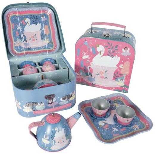 Комплект за чай Floss & Rock, Enchanted - Балерини, 7 части